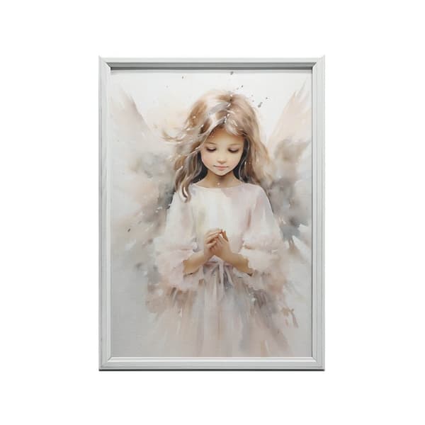 Anielski Dar Anielski Dar, 60x90 cm, guld aluminiumsramme, 230 gsm mat papir