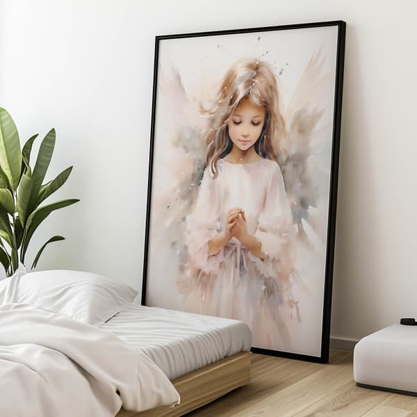 Anielski Dar Anielski Dar, 70x100 cm, oinramad, premiumduk på bårram