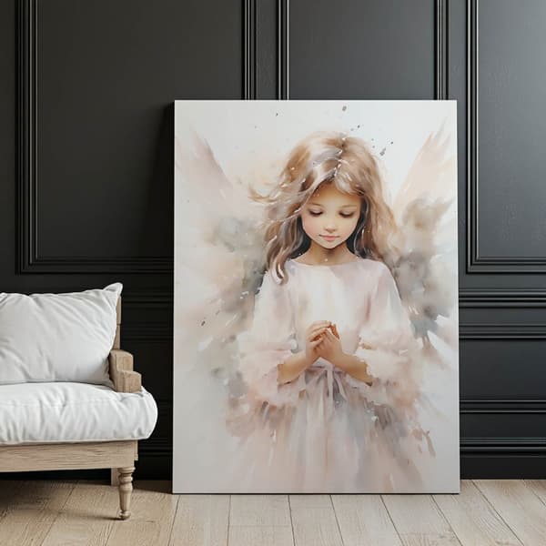 Anielski Dar Anielski Dar, 70x100 cm, oinramad, premiumduk på bårram