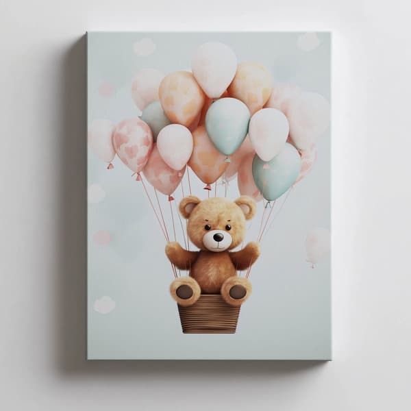 Little Bear's Sky Paradise Little Bear's Sky Paradise, 50x70 cm, uindrammet, premium lærred på båreramme