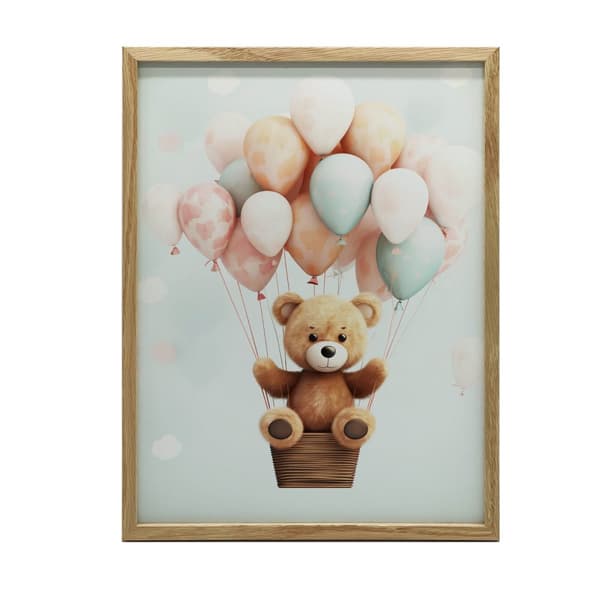 Little Bear's Sky Paradise Little Bear's Sky Paradise, 50x70 cm, uindrammet, premium lærred på båreramme