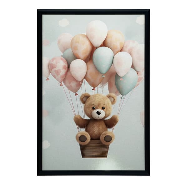 Little Bear's Sky Paradise Little Bear's Sky Paradise, 70x100 cm, guld aluminiumsramme, 230 gsm mat papir