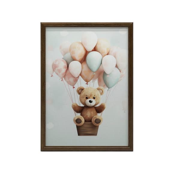 Little Bear's Sky Paradise Little Bear's Sky Paradise, 70x100 cm, guld aluminiumsramme, 230 gsm mat papir