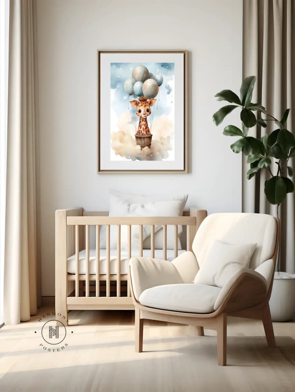 Ballon Dreamland Balloon Dreamland, 40x50 cm, uindrammet, 230 gsm mat papir