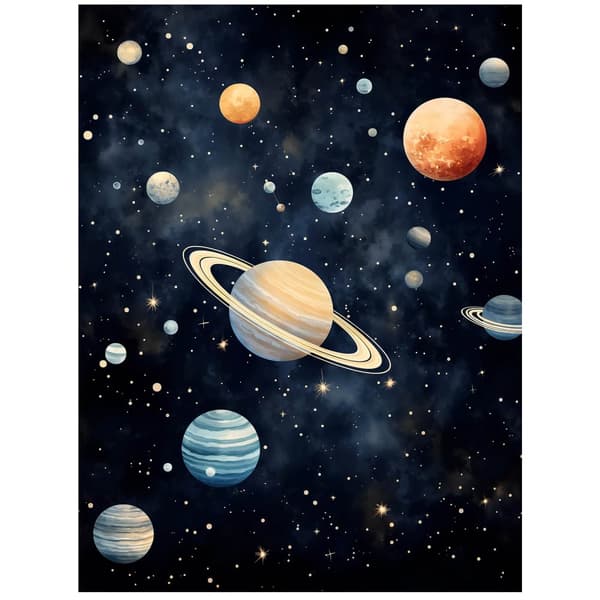 Whispers of the Cosmos Whispers of the Cosmos, 70x100 cm, uindrammet, 230 gsm mat papir