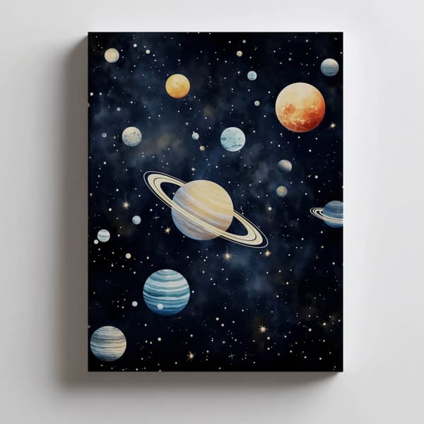Whispers of the Cosmos Whispers of the Cosmos, 50x70 cm, svart aluminiumram, 230 gsm matt papper