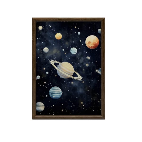 Whispers of the Cosmos Whispers of the Cosmos, 50x70 cm, svart aluminiumram, 230 gsm matt papper