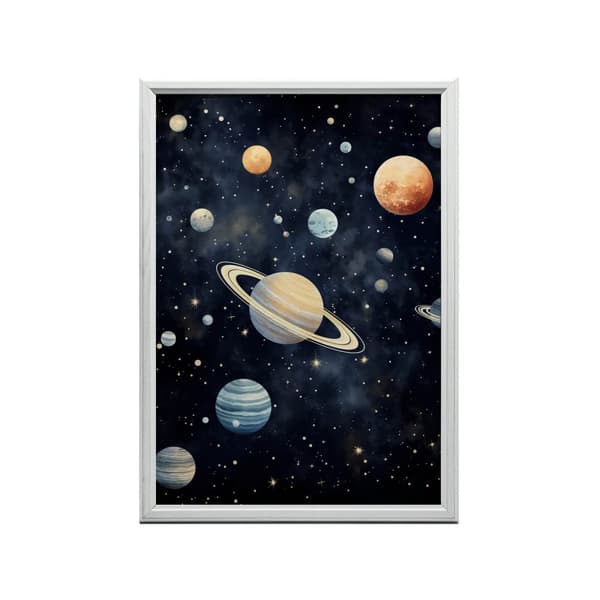 Whispers of the Cosmos Whispers of the Cosmos, 50x70 cm, svart aluminiumram, 230 gsm matt papper