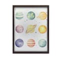 Miniatyrbillede 2 af 11: Stellar Discoveries: Little Astronomer-plakat Stellar Discoveries: Little Astronomer-plakat, 30x40 cm, guld-aluminiumsramme, 230 gsm mat papir