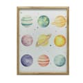 Miniatyrbillede 1 af 11: Stellar Discoveries: Little Astronomer-plakat Stellar Discoveries: Little Astronomer-plakat, 30x40 cm, guld-aluminiumsramme, 230 gsm mat papir