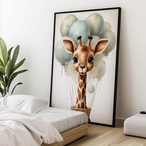 Fleeting Dreams of Giraffes Fleeting Dreams of Giraffer, 50x70 cm, uindrammet, 230 gsm mat papir