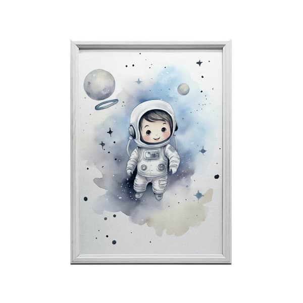 Little Explorer's Star Journey Little Explorer's Star Journey, 60x90 cm, svart aluminiumram, 230 gsm matt papper