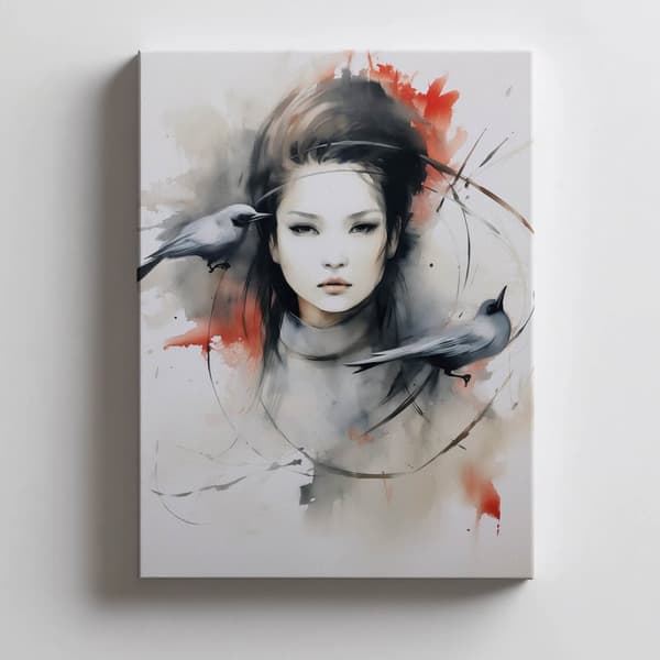 Silence in Dance Silence in Dance, 70x100 cm, uindrammet, 230 gsm mat papir