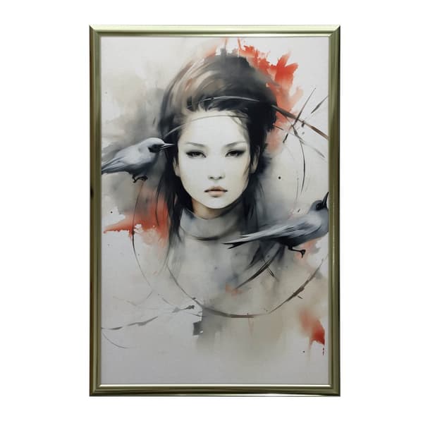 Silence in Dance Silence in Dance, 70x100 cm, uindrammet, 230 gsm mat papir