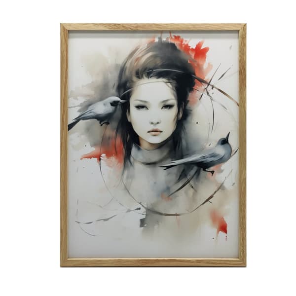Silence in Dance Silence in Dance, 70x100 cm, uindrammet, 230 gsm mat papir