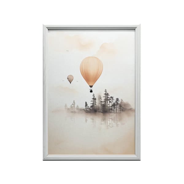 Fairytale Flight Fairytale Flight, 60x90 cm, guld aluminiumram, 230 gsm matt papper