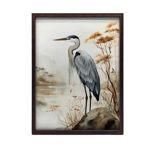 A Walk on the Misty Lake A Walk on the Misty Lake, 40x50 cm, uindrammet, 230 gsm mat papir