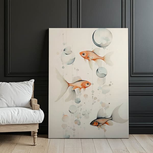 Underwater Poetry Underwater Poetry, 50x70 cm, ljus ekträram, 230 gsm matt papper