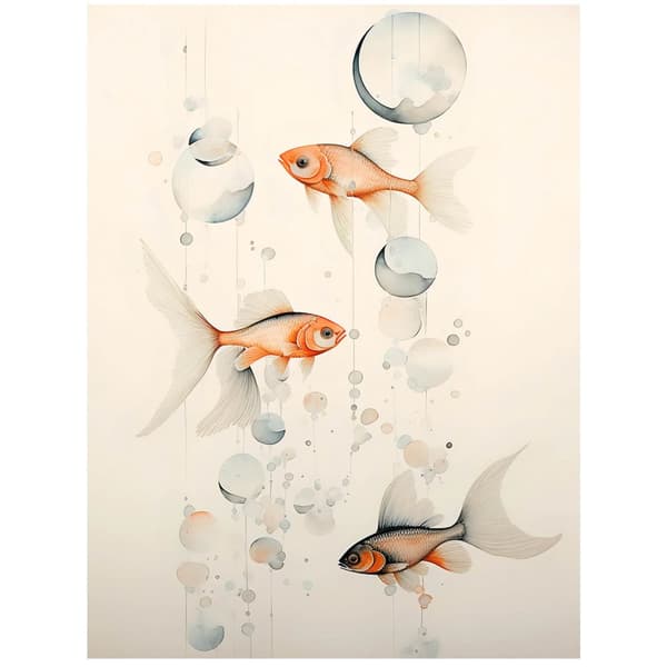 Underwater Poetry Underwater Poetry, 70x100 cm, ljus ekträram, 230 gsm matt papper