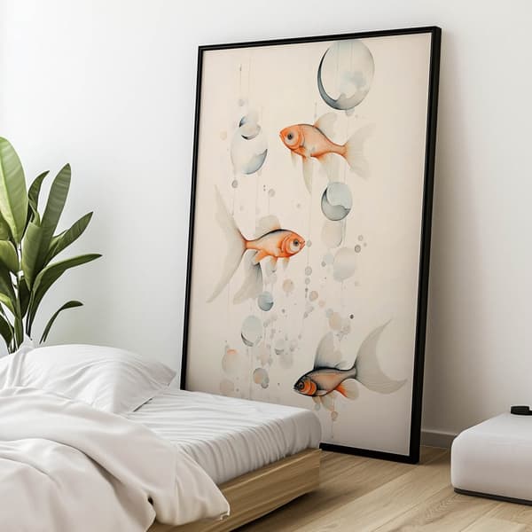 Underwater Poetry Underwater Poetry, 70x100 cm, ljus ekträram, 230 gsm matt papper