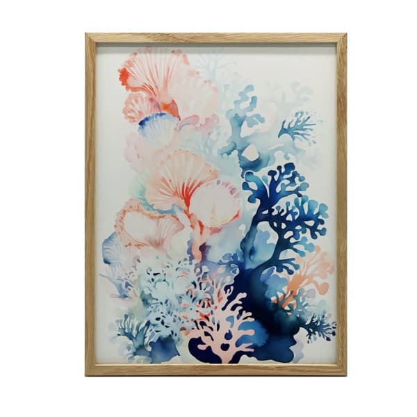 Underwater Harmony Underwater Harmony, 60x90 cm, guld aluminiumram, 230 gsm matt papper