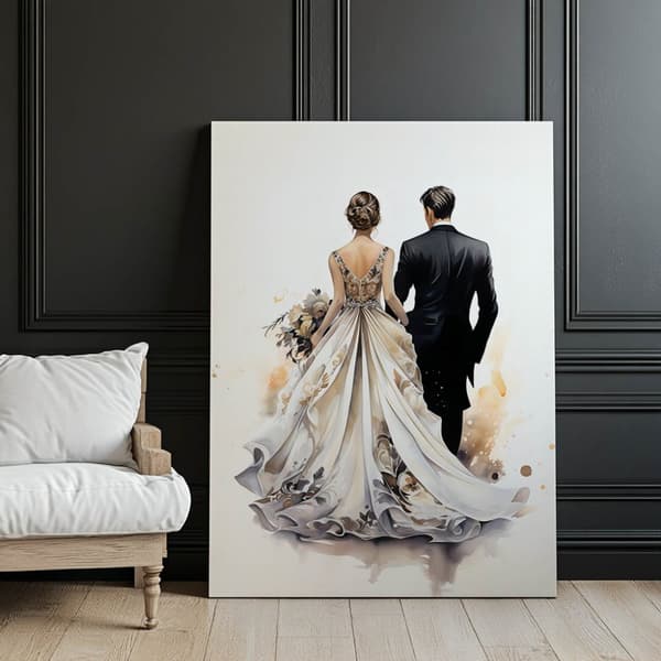 Wedding Dreams Wedding Dreams, 50x70 cm, oinramad, 230 gsm matt papper