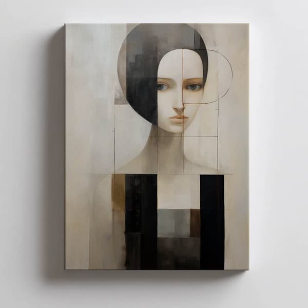 Surreal Beauty Surreal Beauty, 50x70 cm, mørkebrun træramme, 230 gsm mat papir