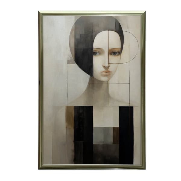 Surreal Beauty Surreal Beauty, 50x70 cm, mørkebrun træramme, 230 gsm mat papir