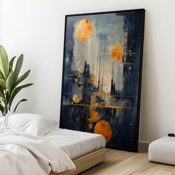 Urban Vision of Dreams Urban Vision of Dreams, 60x90 cm, sort aluminiumsramme, 230 gsm mat papir