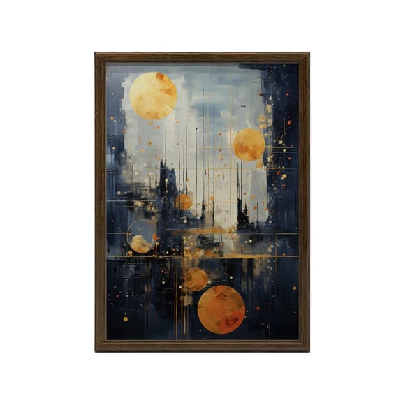 Urban Vision of Dreams Urban Vision of Dreams, 60x90 cm, sort aluminiumsramme, 230 gsm mat papir
