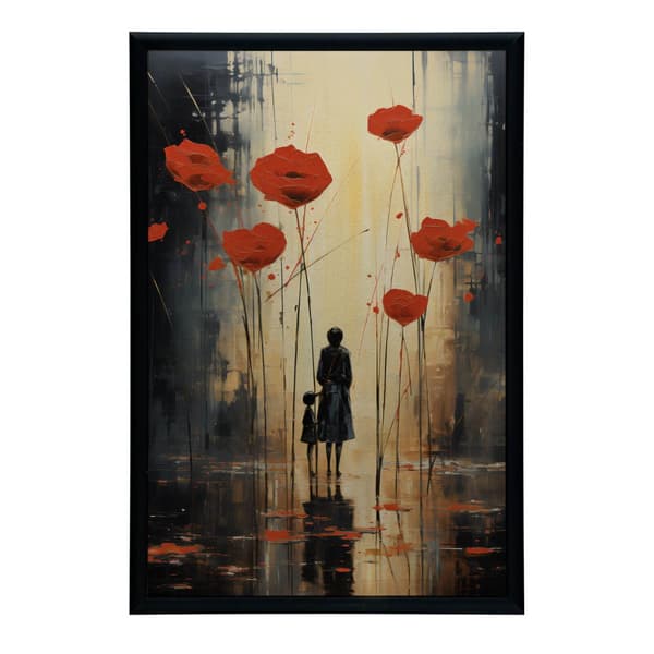 Rainy Melancholy Rainy Melancholy, 50x70 cm, sort aluminiumsramme, 230 gsm mat papir