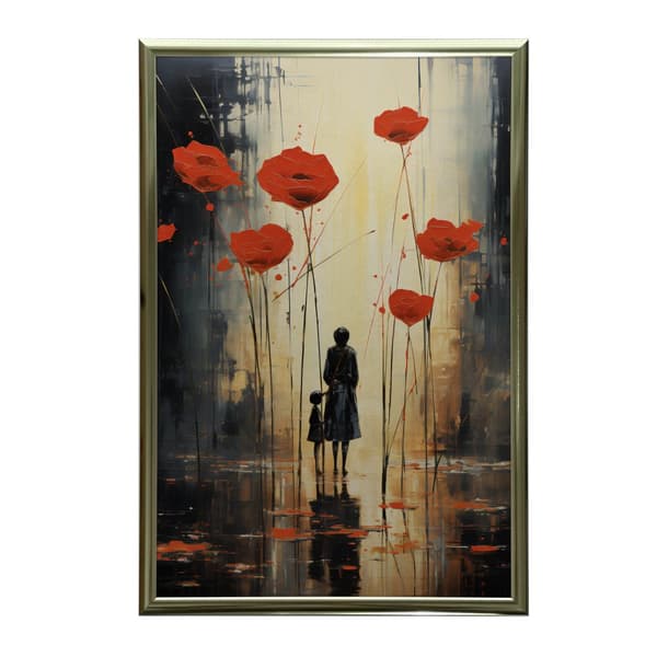 Rainy Melancholy Rainy Melancholy, 50x70 cm, sort aluminiumsramme, 230 gsm mat papir