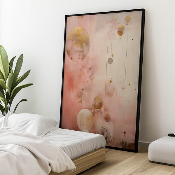 Golden Dreams Golden Dreams, 40x50 cm, sort aluminiumsramme, 230 gsm mat papir