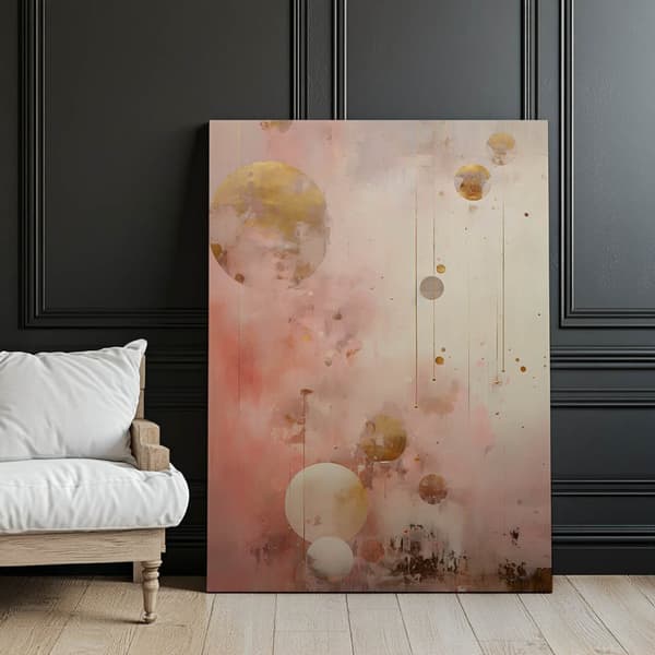 Golden Dreams Golden Dreams, 40x50 cm, sort aluminiumsramme, 230 gsm mat papir