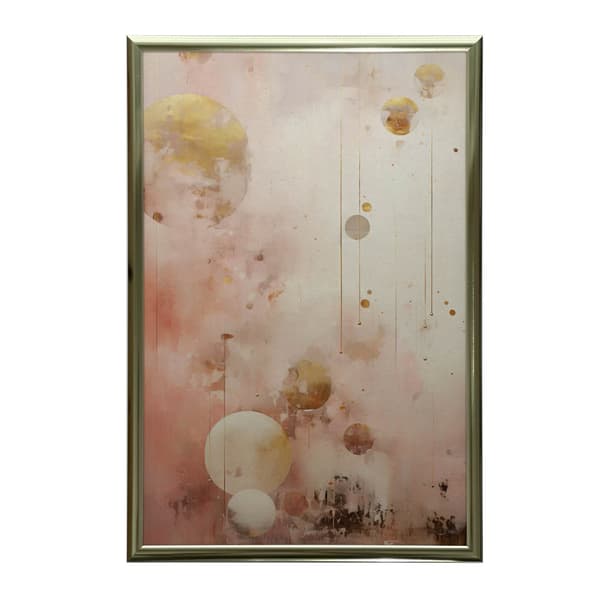 Golden Dreams Golden Dreams, 40x50 cm, sort aluminiumsramme, 230 gsm mat papir