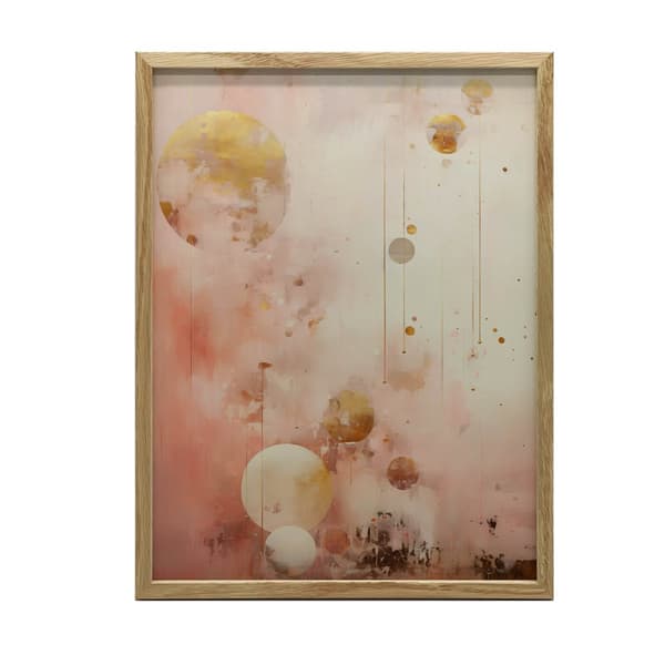 Golden Dreams Golden Dreams, 40x50 cm, sort aluminiumsramme, 230 gsm mat papir