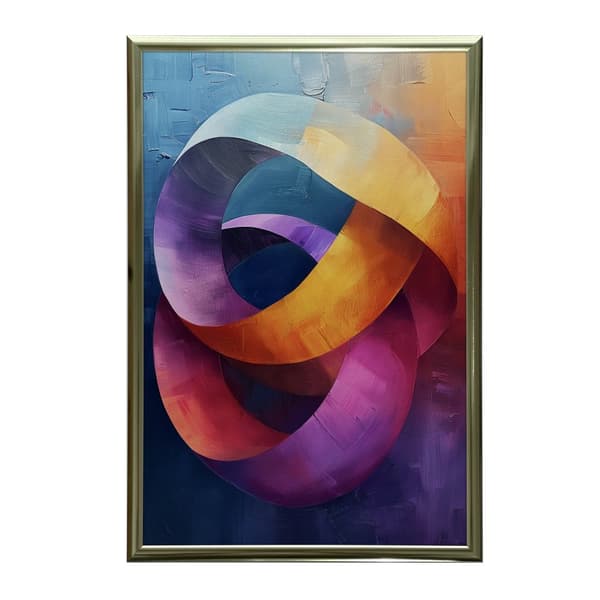 Dynamiske ringe Dynamiske ringe, 60x90 cm, uindrammet, 230 gsm mat papir