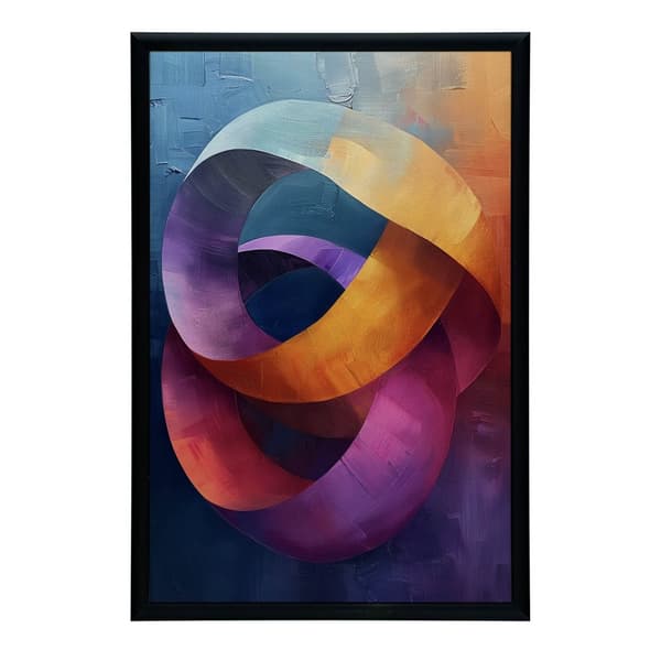 Dynamiske ringe Dynamiske ringe, 60x90 cm, uindrammet, 230 gsm mat papir