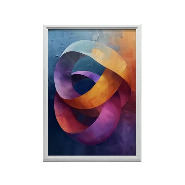 Dynamiske ringe Dynamiske ringe, 60x90 cm, uindrammet, 230 gsm mat papir
