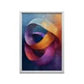 Miniatyrbillede 10 af 10: Dynamiske ringe Dynamiske ringe, 30x40 cm, guld aluminiumsramme, 230 gsm mat papir