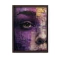Miniatyrbillede 2 af 10: Enigmatic Look Enigmatic Look, 30x40 cm, mørkebrun træramme, 230 gsm mat papir