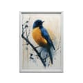 Pikkukuva 6 / 10: Bird Moment Bird Moment, 70x100 cm, kultainen alumiinirunko, 230 gsm mattapaperi