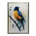 Pikkukuva 9 / 10: Bird Moment Bird Moment, 70x100 cm, kultainen alumiinirunko, 230 gsm mattapaperi