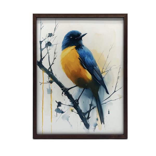 Bird Moment Bird Moment, 70x100 cm, lys egetræsramme, 230 gsm mat papir