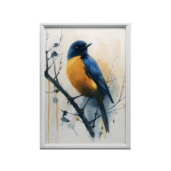 Bird Moment Bird Moment, 70x100 cm, mørkebrun træramme, 230 gsm mat papir