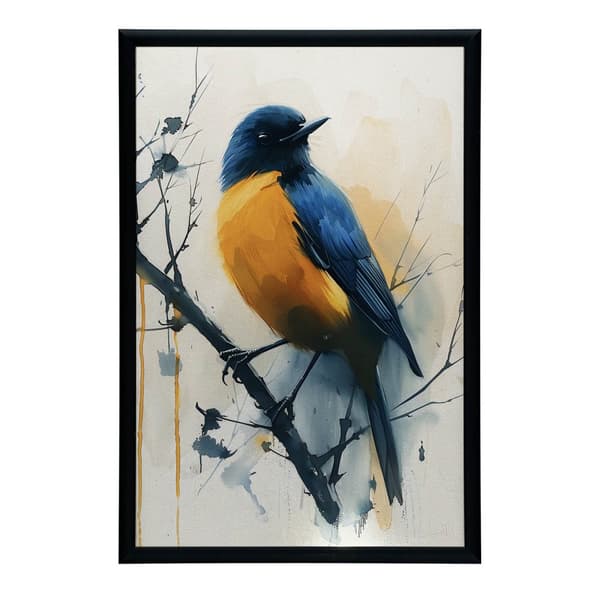 Bird Moment Bird Moment, 70x100 cm, mørkebrun træramme, 230 gsm mat papir