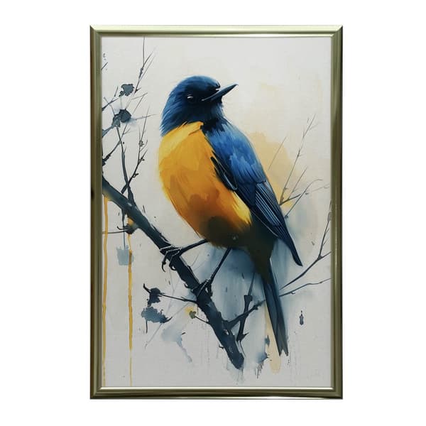 Bird Moment Bird Moment, 70x100 cm, mørkebrun træramme, 230 gsm mat papir