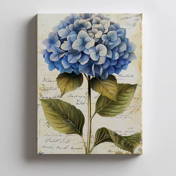 Vintage Hortensia Vintage Hortensia, 50x70 cm, kehystämätön, 230 gsm mattapaperi