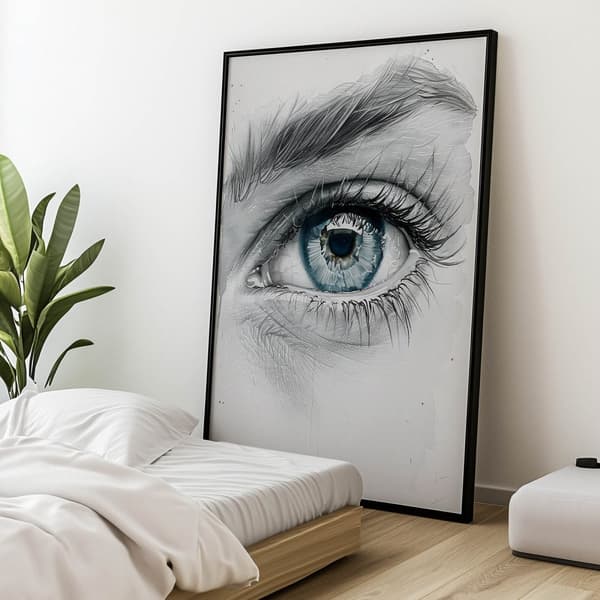 Captivating Look Captivating Look, 30x40 cm, lys egetræsramme, 230 gsm mat papir