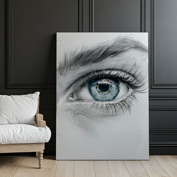 Captivating Look Captivating Look, 30x40 cm, lys egetræsramme, 230 gsm mat papir